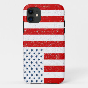 Funda Para iPhone 11 Bandera civil de los Estados Unidos en tiempos de