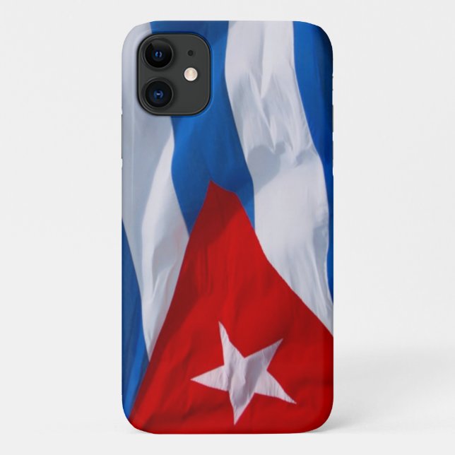 Funda De Case-Mate Para iPhone bandera cubana (Reverso)