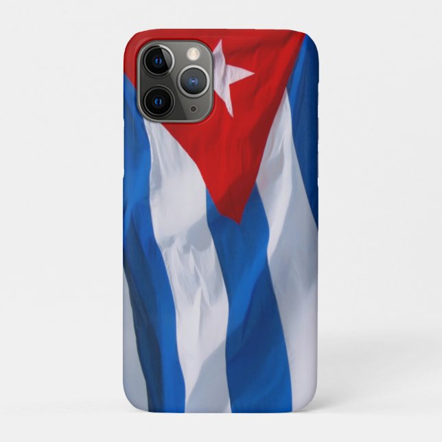 Funda De Case-Mate Para iPhone bandera cubana (Reverso)