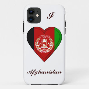 Funda Para iPhone 11 Bandera de Afganistán