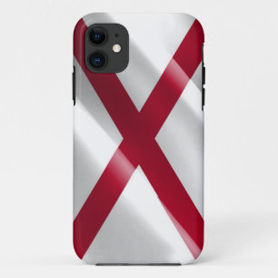 Funda Para iPhone 11 Bandera de Alabama -