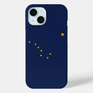 Funda Para iPhone 15 Bandera de Alaska