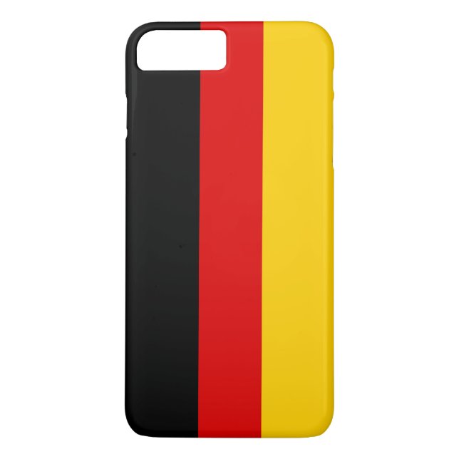 Funda De Case-Mate Para iPhone Bandera de Alemania (Reverso)