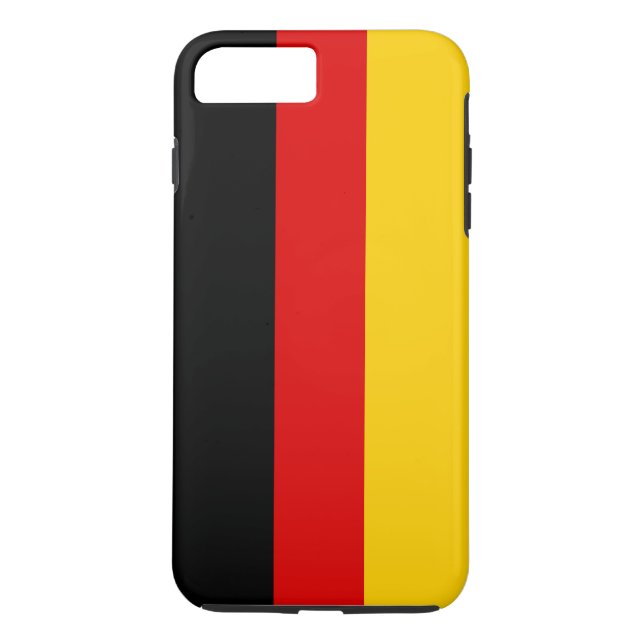 Funda De Case-Mate Para iPhone Bandera de Alemania (Reverso)
