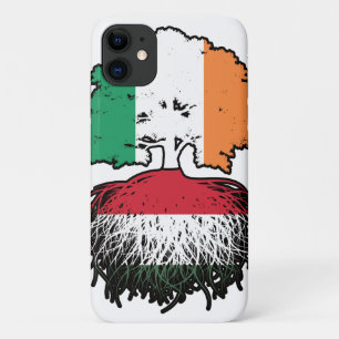 Funda Para iPhone 11 Bandera de árboles de Hungría Hungría Irlanda irla