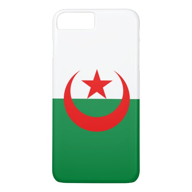 Funda De Case-Mate Para iPhone Bandera de Argelia (Reverso)
