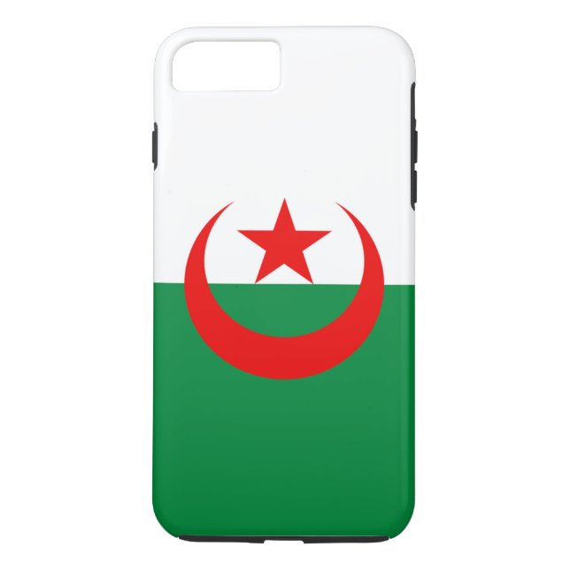 Funda De Case-Mate Para iPhone Bandera de Argelia (Reverso)