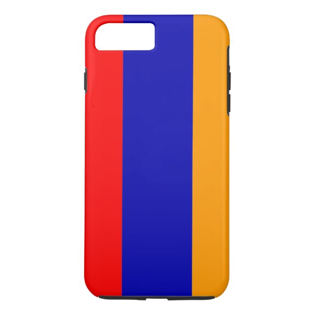 Funda De Case-Mate Para iPhone Bandera de Armenia (Reverso)