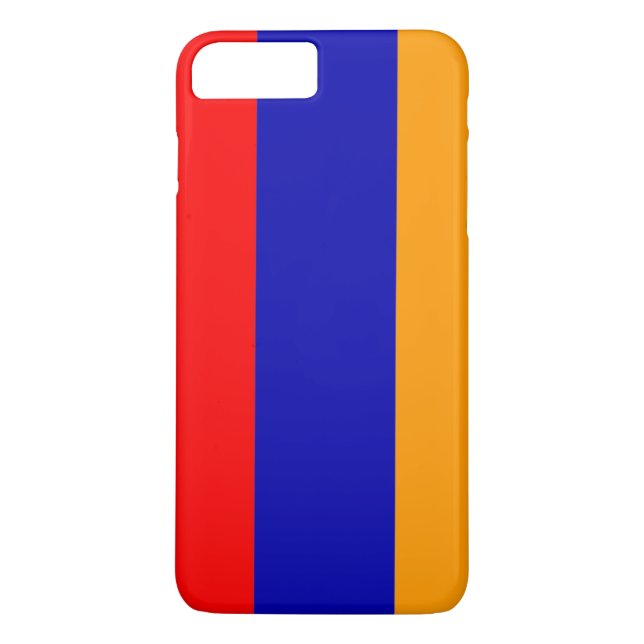 Funda De Case-Mate Para iPhone Bandera de Armenia (Reverso)