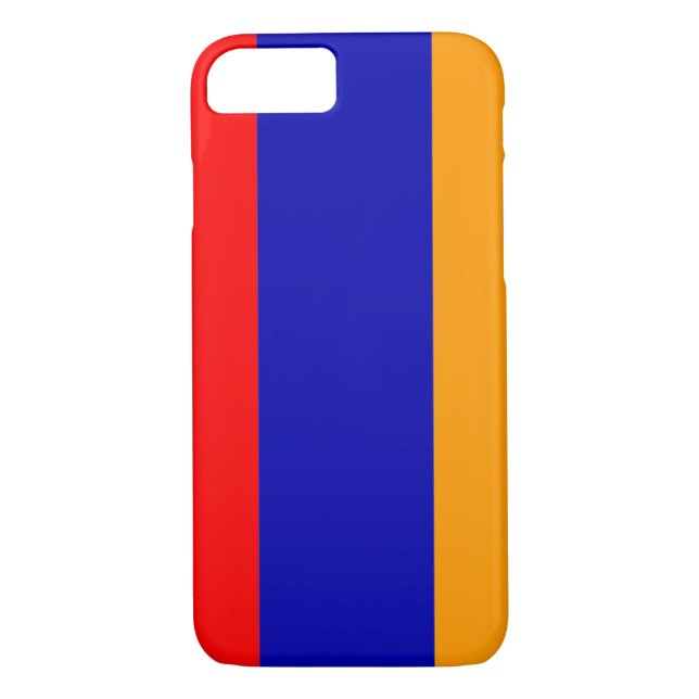 Funda De Case-Mate Para iPhone Bandera de Armenia (Reverso)
