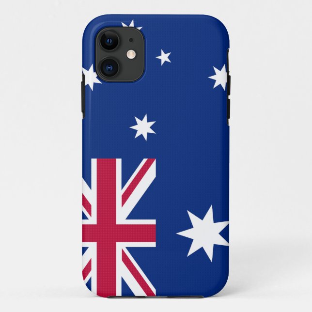 Funda De Case-Mate Para iPhone Bandera de Australia (Reverso)