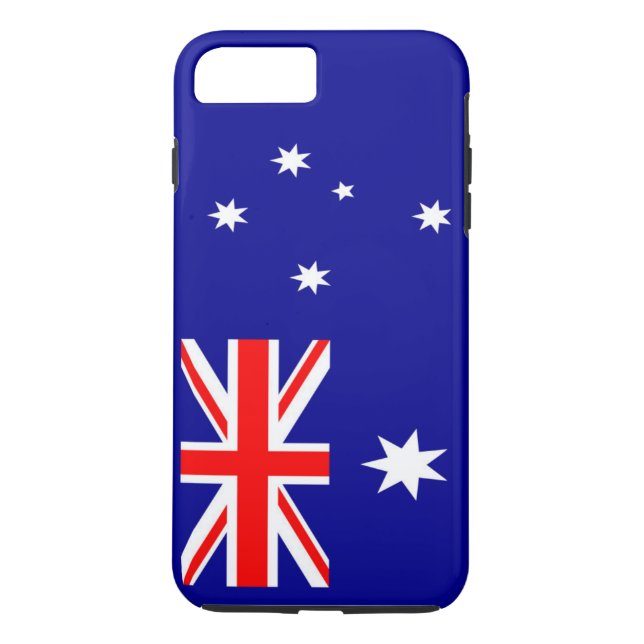 Funda De Case-Mate Para iPhone Bandera de Australia (Reverso)