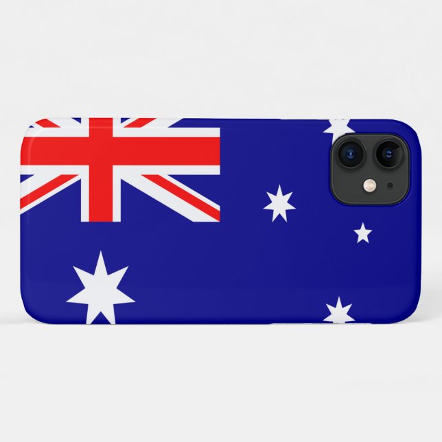 Funda De Case-Mate Para iPhone Bandera de Australia (Reverso (horizontal))
