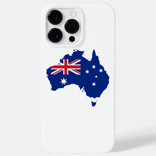 Funda De Case-Mate Para iPhone Bandera de Australia (Reverso)