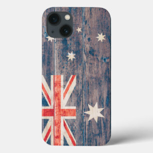 title_seo2 Bandera de Australia en madera