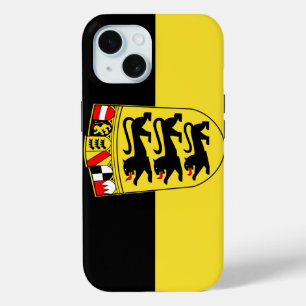 Funda Para iPhone 15 Bandera de Baden-Württemberg