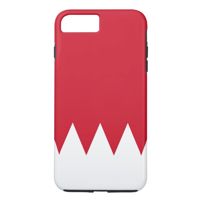 Funda De Case-Mate Para iPhone Bandera de Bahréin (Reverso)