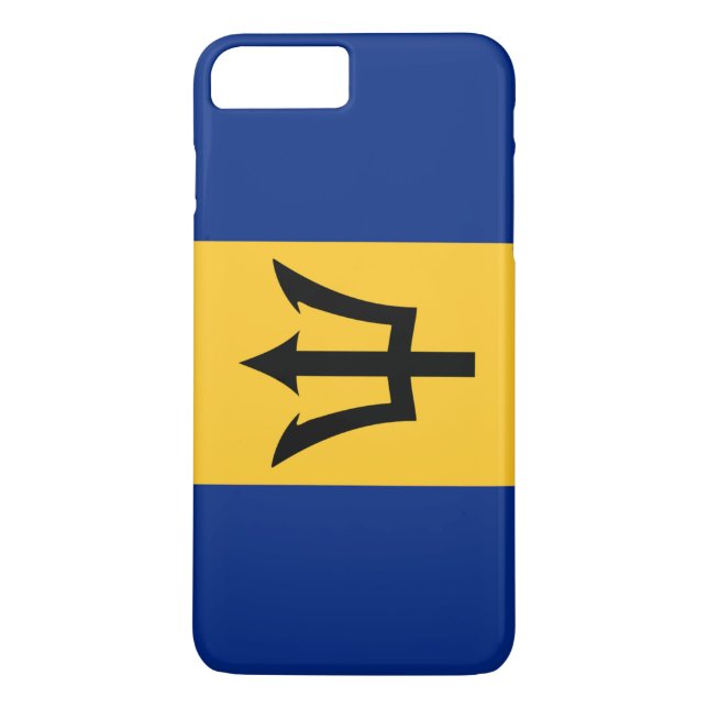 Funda De Case-Mate Para iPhone Bandera de Barbados (Reverso)