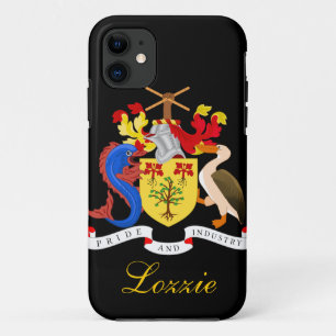 Funda Para iPhone 11 Bandera de Barbados