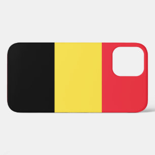 Funda Para iPhone 12 Bandera de Bélgica