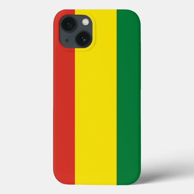 Funda De Case-Mate Para iPhone Bandera de Bolivia (Reverso)