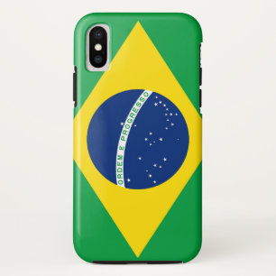 Funda Para iPhone X Bandera de Brasil