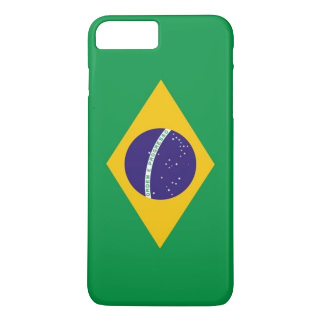 Funda De Case-Mate Para iPhone Bandera de Brasil (Reverso)