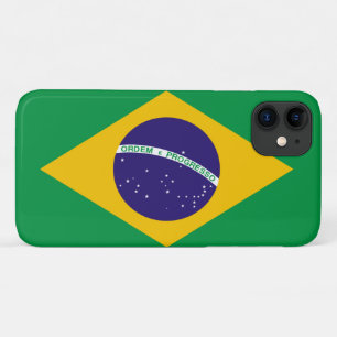 Funda Para iPhone 11 Bandera de Brasil