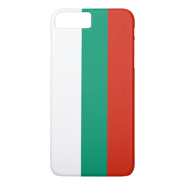 Funda De Case-Mate Para iPhone Bandera de Bulgaria (Reverso)