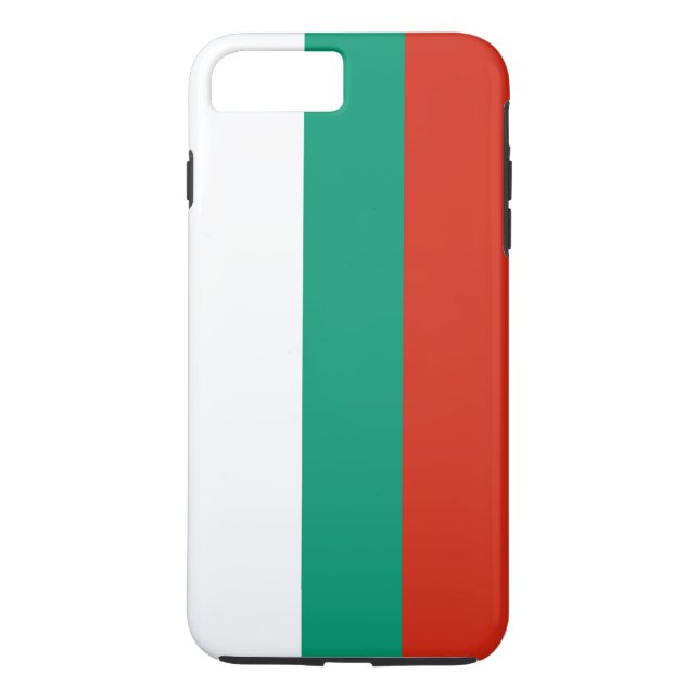 Funda De Case-Mate Para iPhone Bandera de Bulgaria (Reverso)