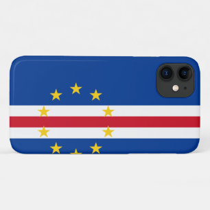 Funda Para iPhone 11 Bandera de Cabo Verde