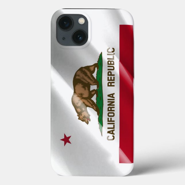 Funda De Case-Mate Para iPhone Bandera de California - (Reverso)