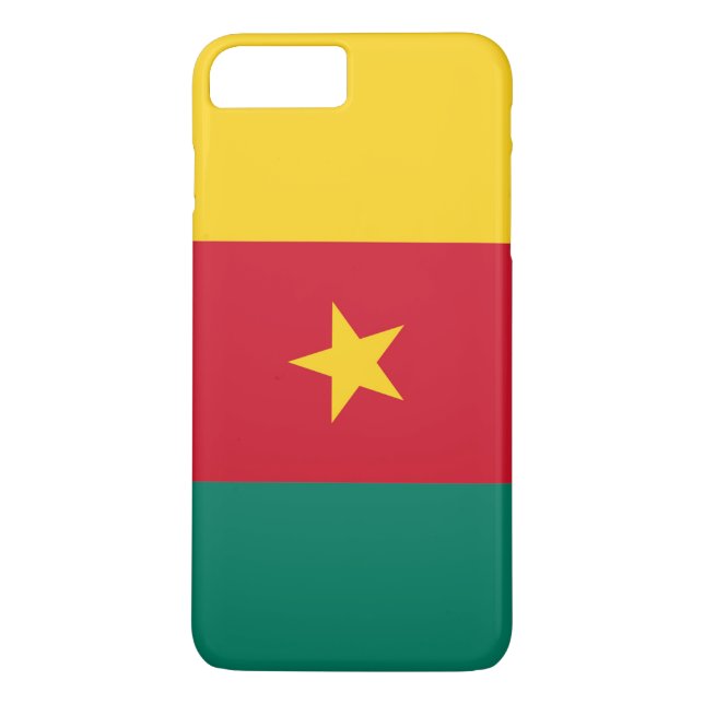 Funda De Case-Mate Para iPhone Bandera de Camerún (Reverso)