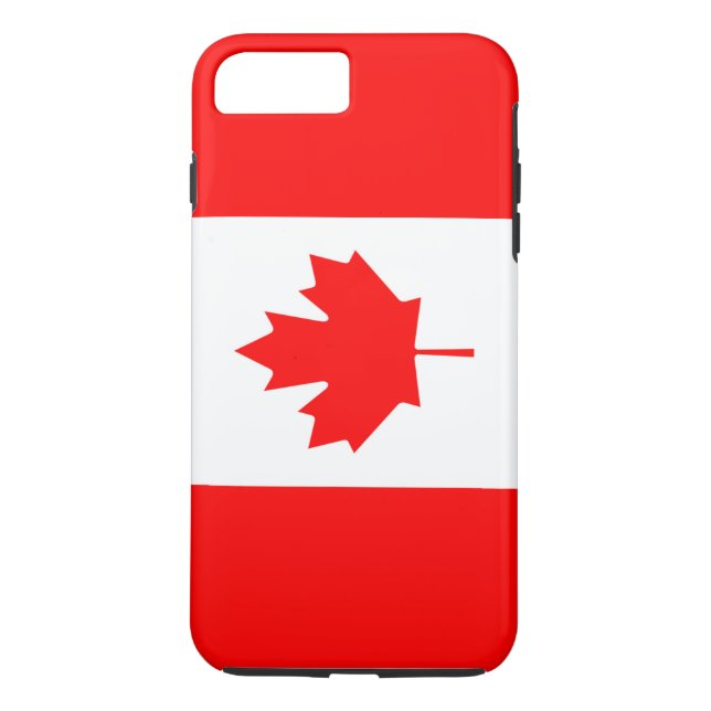 Funda De Case-Mate Para iPhone Bandera de Canadá (Reverso)