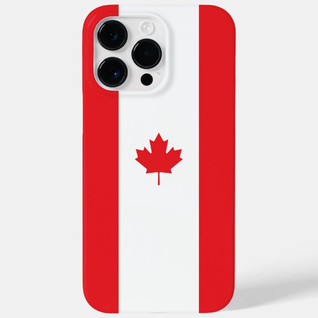 Funda De Case-Mate Para iPhone Bandera de Canadá (Reverso)