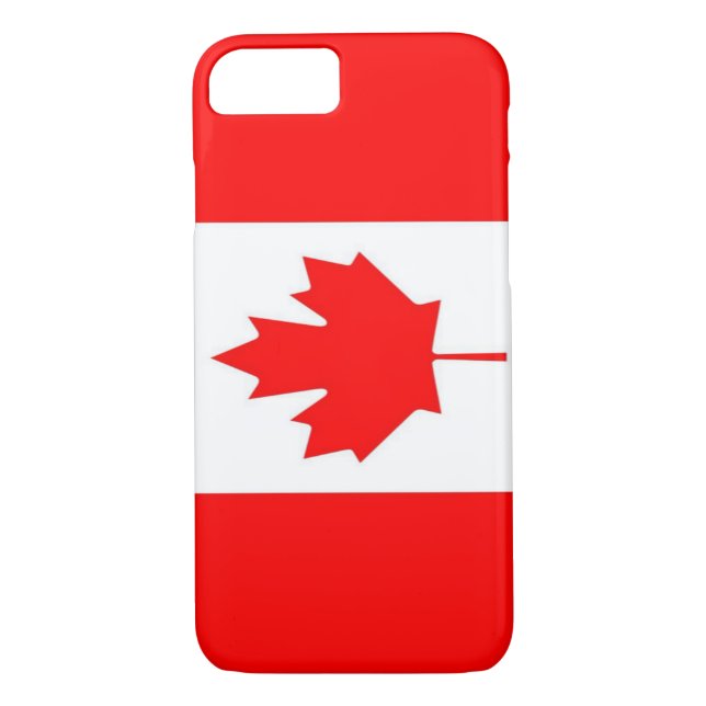 Funda De Case-Mate Para iPhone Bandera de Canadá (Reverso)