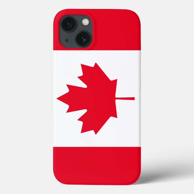 Funda De Case-Mate Para iPhone Bandera de Canadá (Reverso)