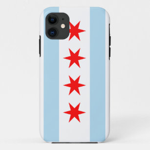 Funda Para iPhone 11 Bandera de Chicago