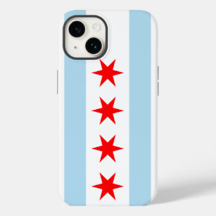 Funda Para iPhone 14 De Case-Mate Bandera de Chicago, Illinois