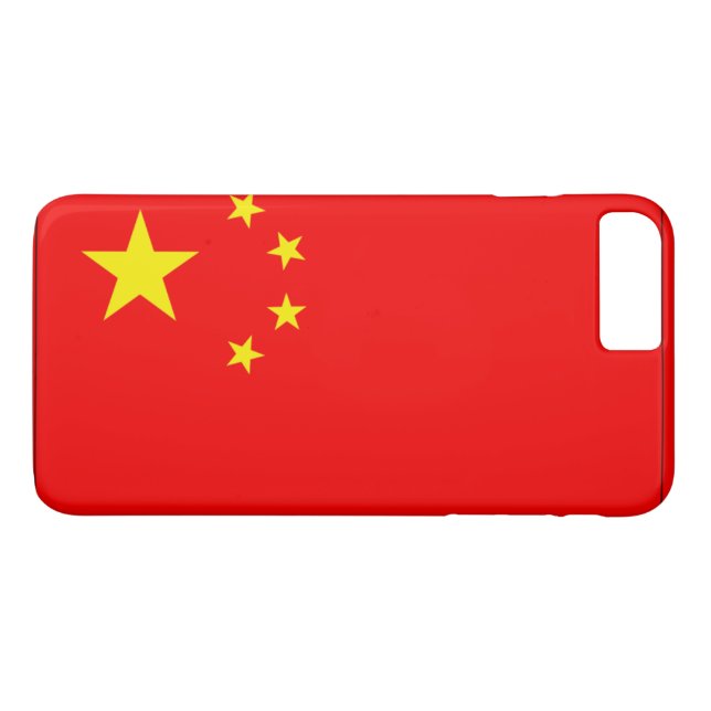 Funda De Case-Mate Para iPhone Bandera de China (Reverso (horizontal))