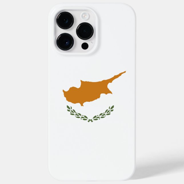 Funda De Case-Mate Para iPhone Bandera de Chipre (Reverso)