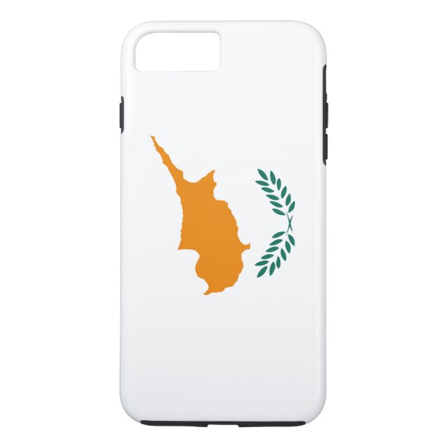 Funda De Case-Mate Para iPhone Bandera de Chipre (Reverso)