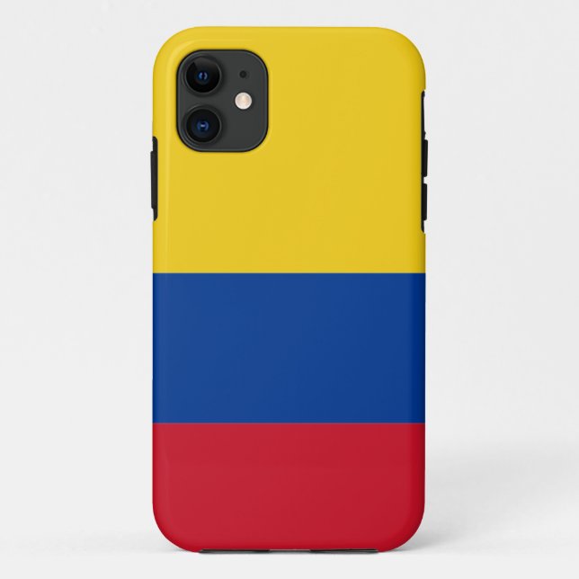 Funda De Case-Mate Para iPhone Bandera de Colombia (Reverso)