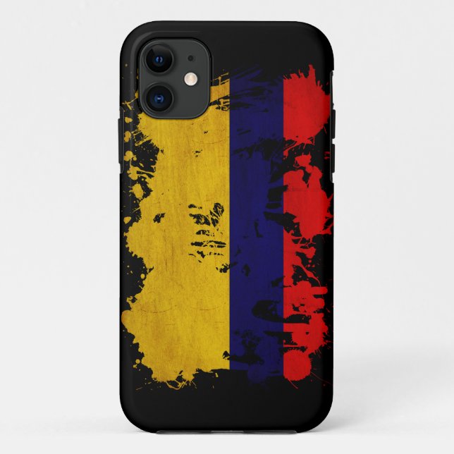 Funda De Case-Mate Para iPhone Bandera de Colombia (Reverso)