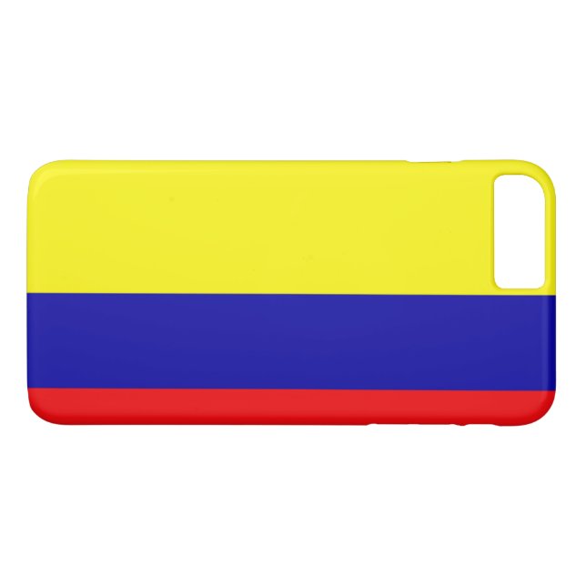 Funda De Case-Mate Para iPhone Bandera de Colombia (Reverso (horizontal))