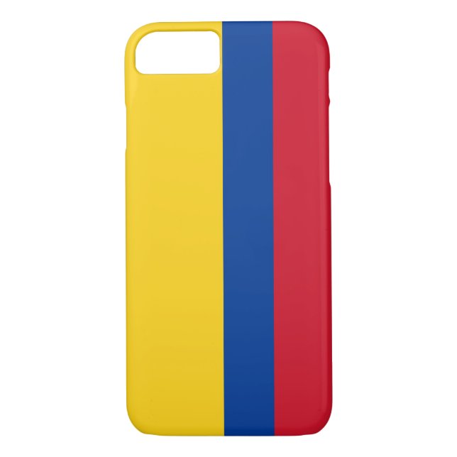 Funda De Case-Mate Para iPhone Bandera de Columbia (Reverso)
