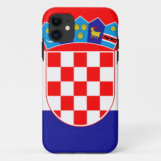 Funda Para iPhone 11 Bandera de Croacia