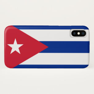 Funda Para iPhone X Bandera de Cuba