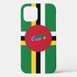 Funda Para iPhone 12 Bandera de Dominica