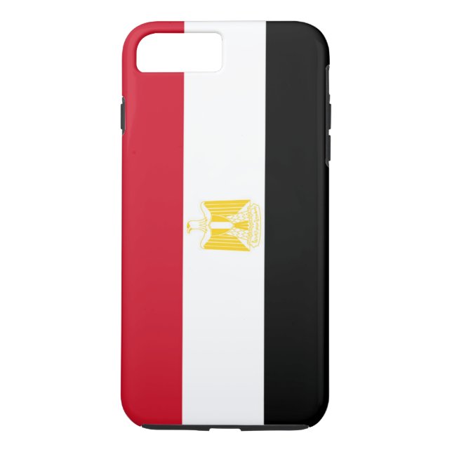 Funda De Case-Mate Para iPhone Bandera de Egipto (Reverso)
